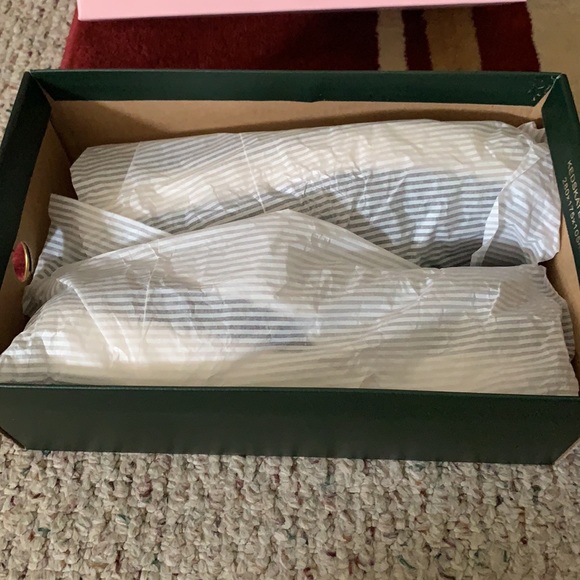 Kate Spade Velvet Glitter Triple Decker Shoes - Picture 12 of 13